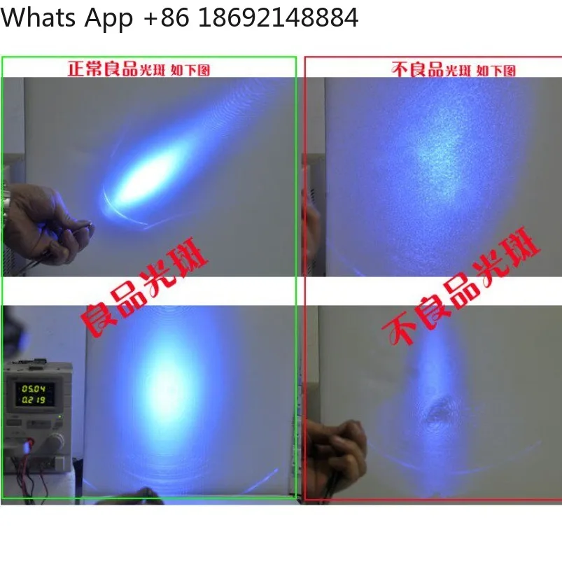 High power 405nm 350mW blue-violet light, diode 3.3mm semiconductor optical head 1 price