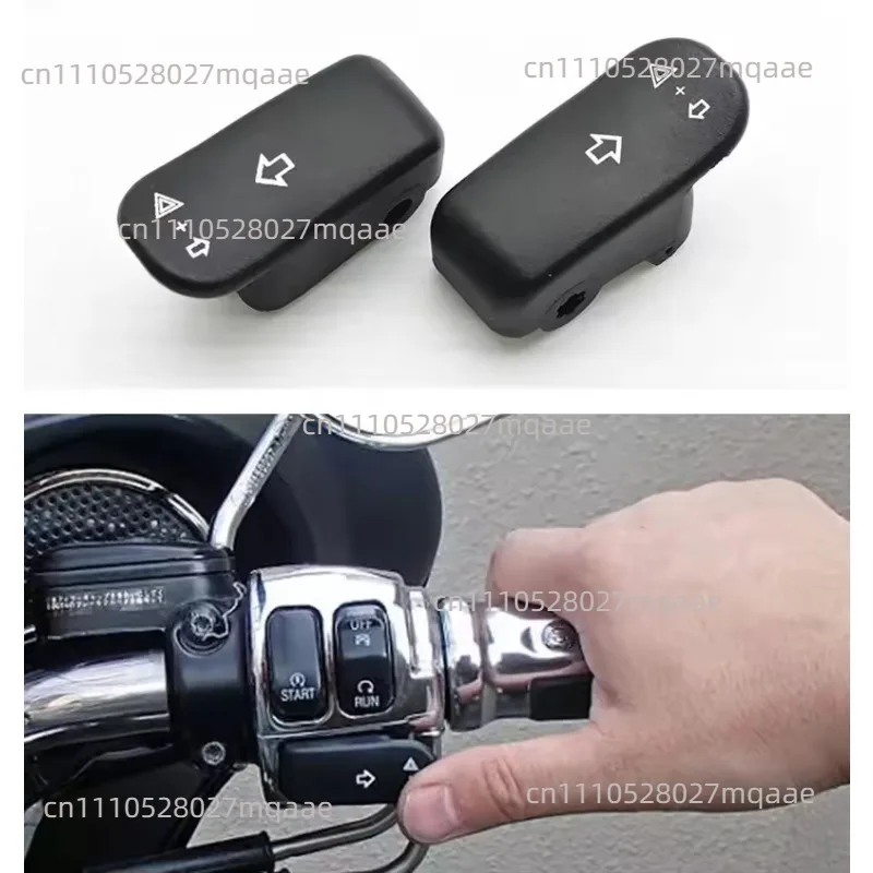 Turn Signal Switch Extension Caps for Slim Touring Trike.