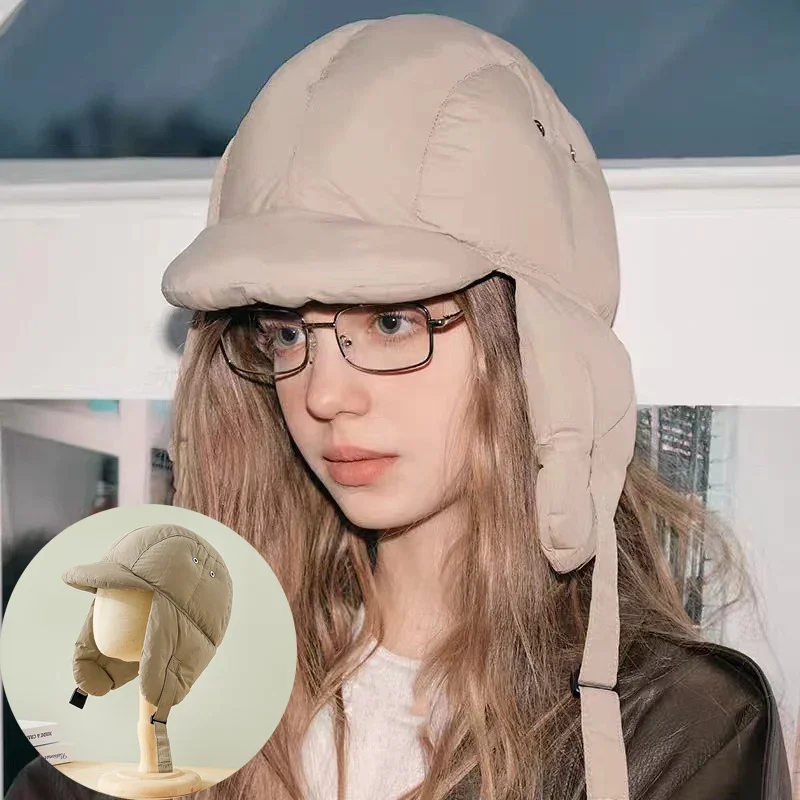 Рисунок 3 - Модные зимние теплые шапки-бомберы