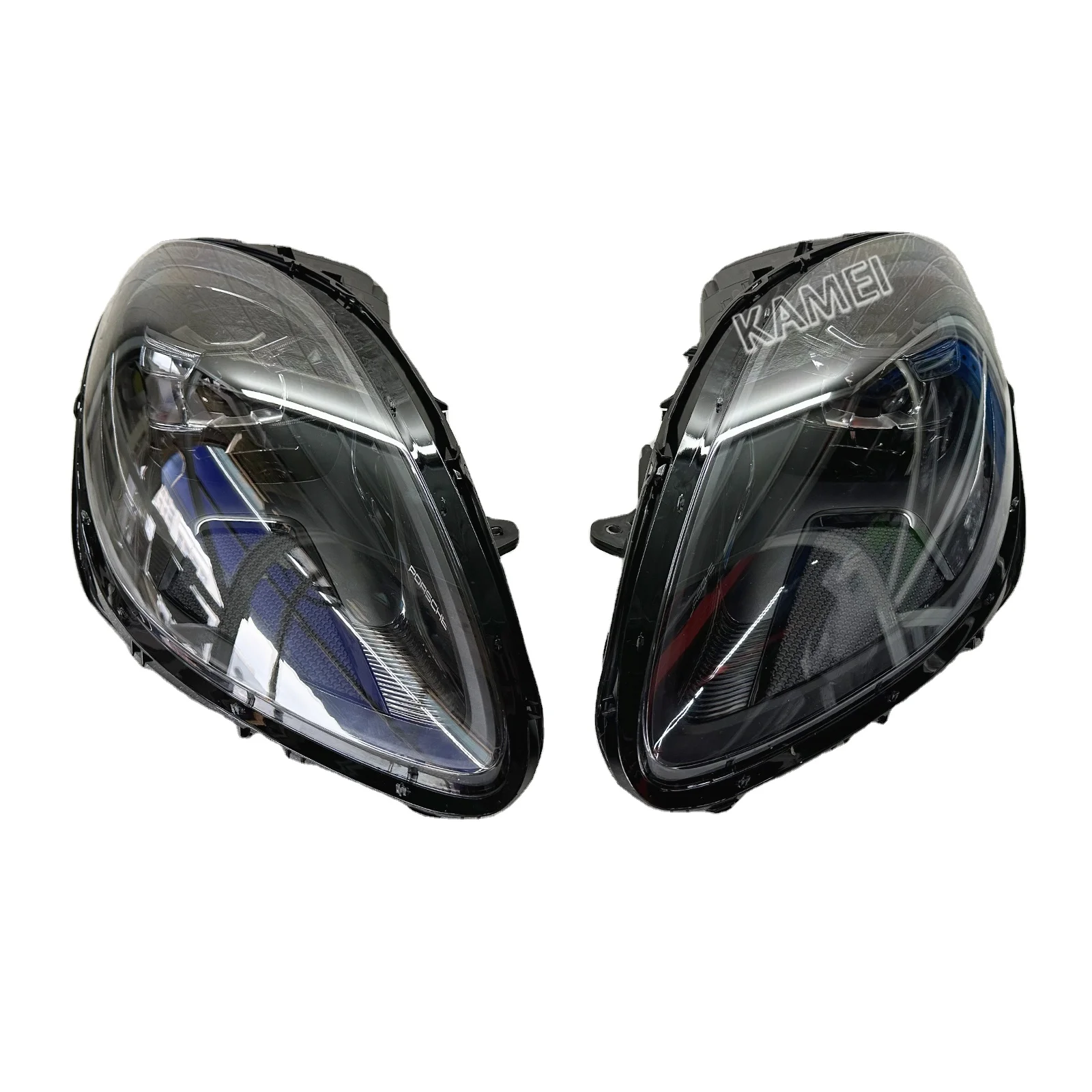 

1set Suitable 2018-2022 for Porsche Macan Original matrix LED Headlights Smoked Black Version