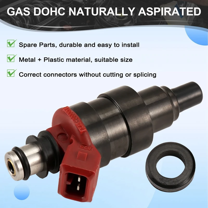 A46-000001 Car Fuel Injector Nozzle For Nissan 200SX SE Hatchback XE Coupe 1988 A46000001-N25R