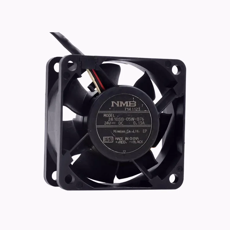 

NEW ORIGINAL 2410SB-05W-B76 24V 0.13A 6025 60x60x25mm COOLING FAN RADIATOR