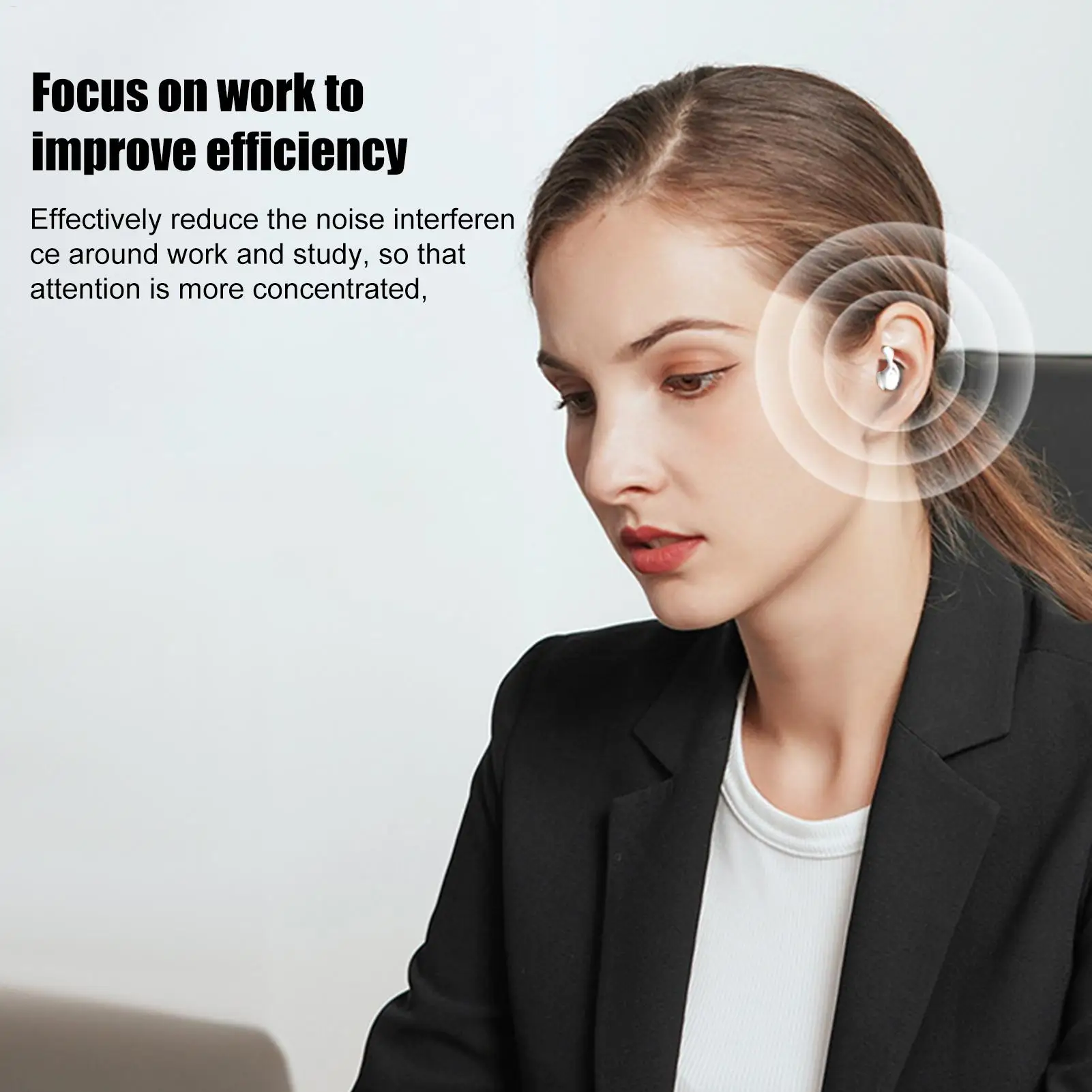 1 Pair Noise Cancelling Ear Plugs Soft Silicone Sleep Eartips Reusable Sound Blocking Earplugs for Snoring Swimming Loud Noise