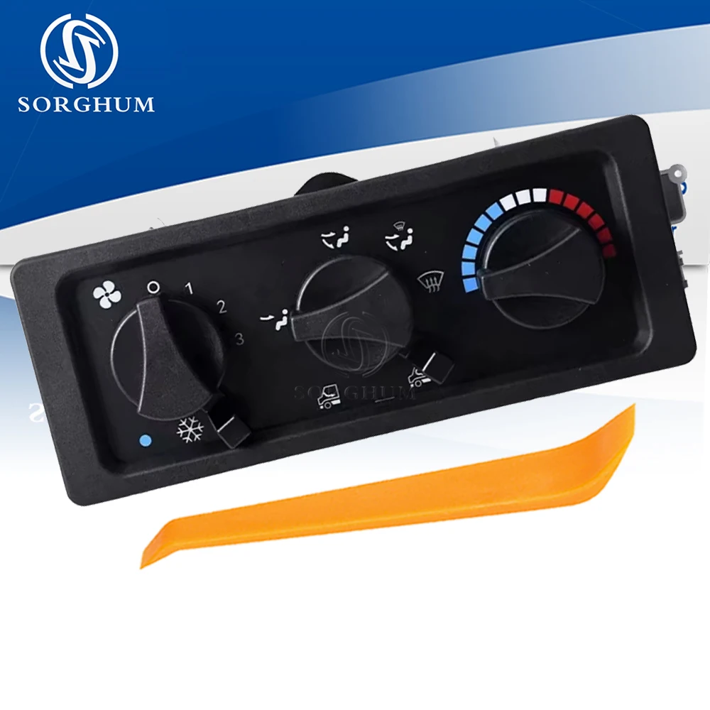 

8520046000.02 Панель кондиционера для грузовиков Freightliner FL60 FL70 C840 FL-Series Переключатель управления обогревателем переменного тока A21K-807-0010-002