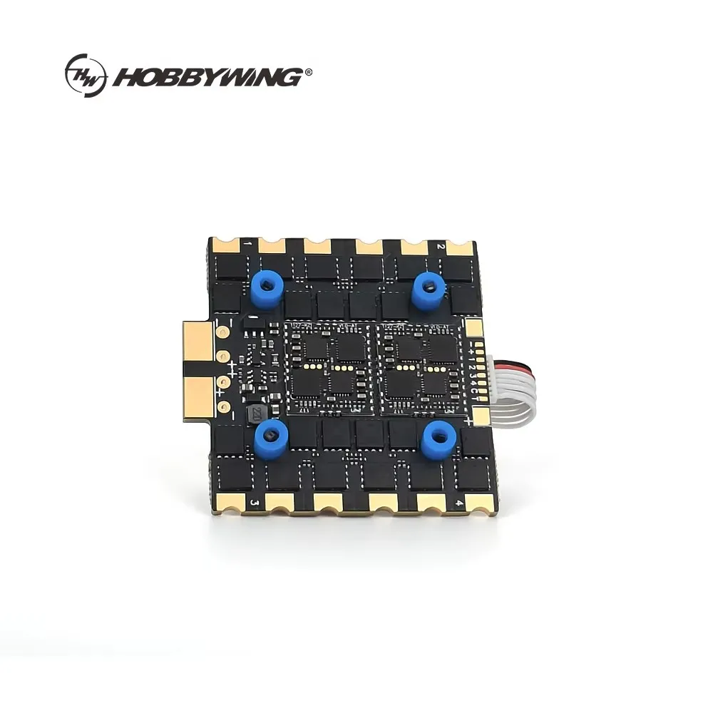 Hobbywing XRotor-80A-4in1-Lite-AT-RTF 4-8S LiPo Peak Current 100A X4 FPV F7 8S Lite Flight Controller 80A ESC Stack view 4