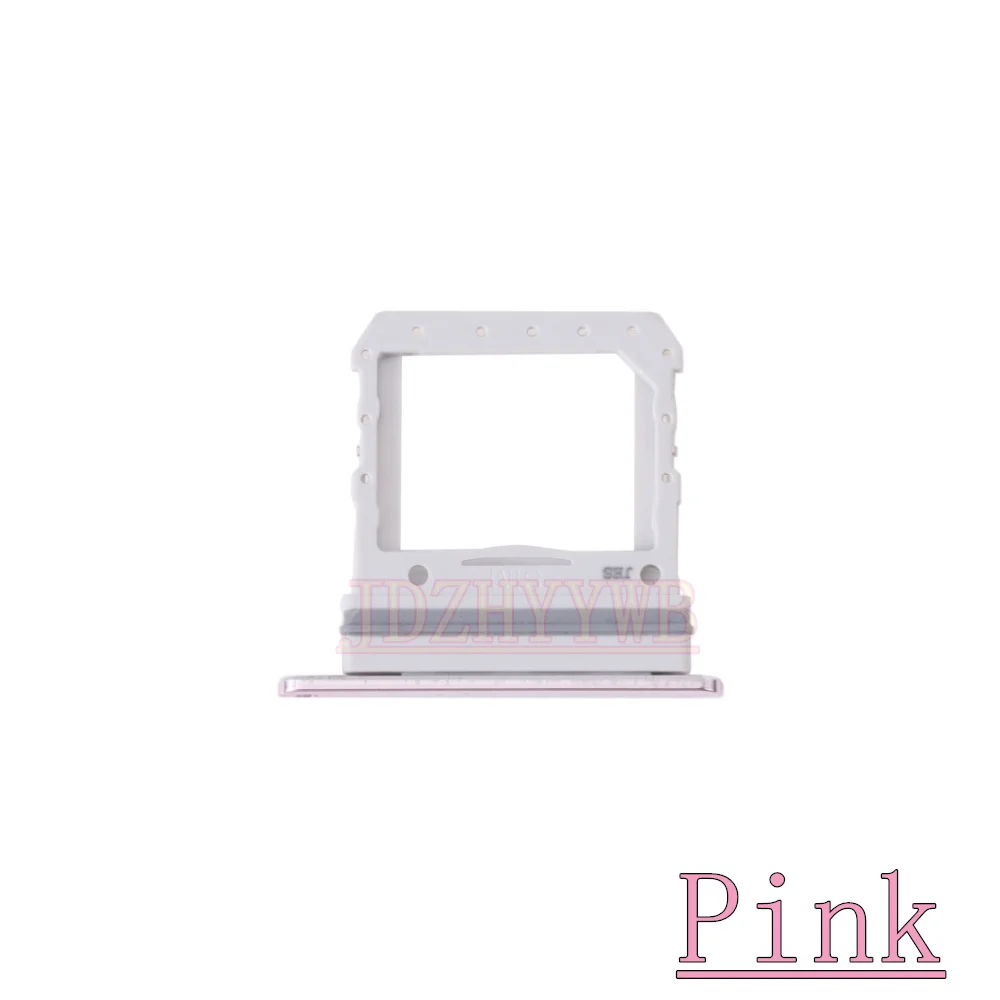 Sim Card Reader Holder Dual Single Chip Tray Holder Slot Adapter For Samsung Galaxy Z Flip 5G F707B F707U F707N F700F F700U