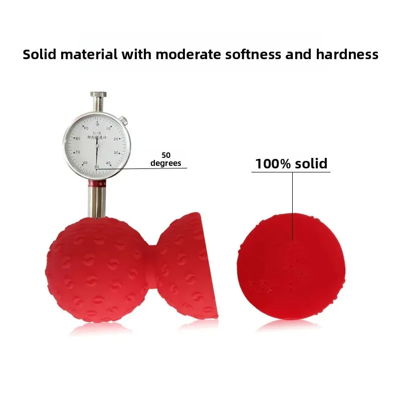 Tai‑Chi Silicone Flower‑Shaped Fascia Massage Tool, Hands Feet Sole Muscle Relief Multi‑Age Home Yoga Body‑Building Workout Gear