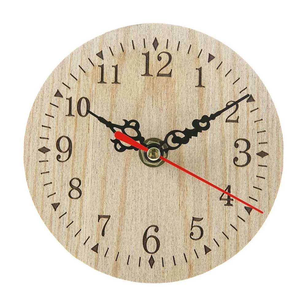 Practical Wall Clock Clock Classic Retro Decorative Hang Wall Clock Home Decor Wooden Wall Clock For Decorative