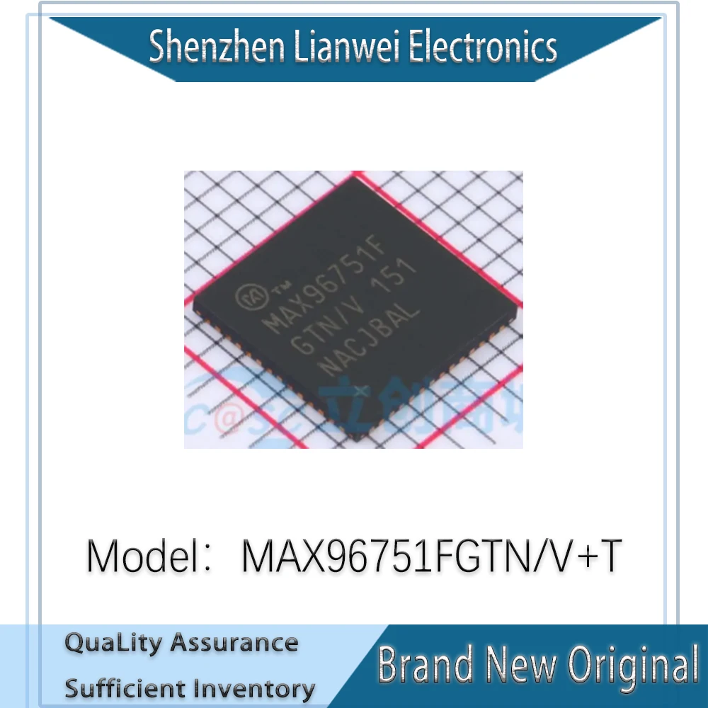 

100% New Original MAX96751FGTN/V MAX96751FGTN/V+T MAX96751F IC Chipset QFN-56