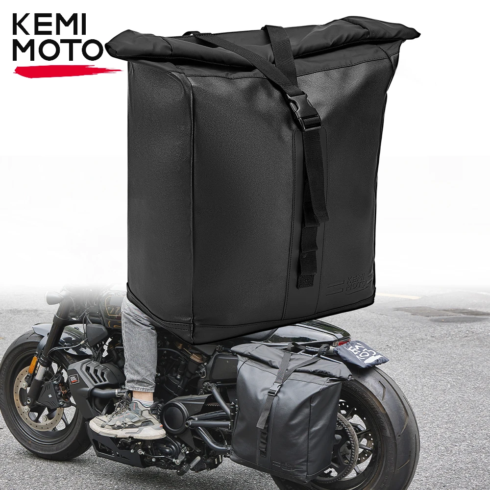 

For Sportster S RH1250 Motorcycle Side Bags with Bracket Waterproof Motorcycle Left Side Solo Bag Saddlebag Moto Accessories Bag