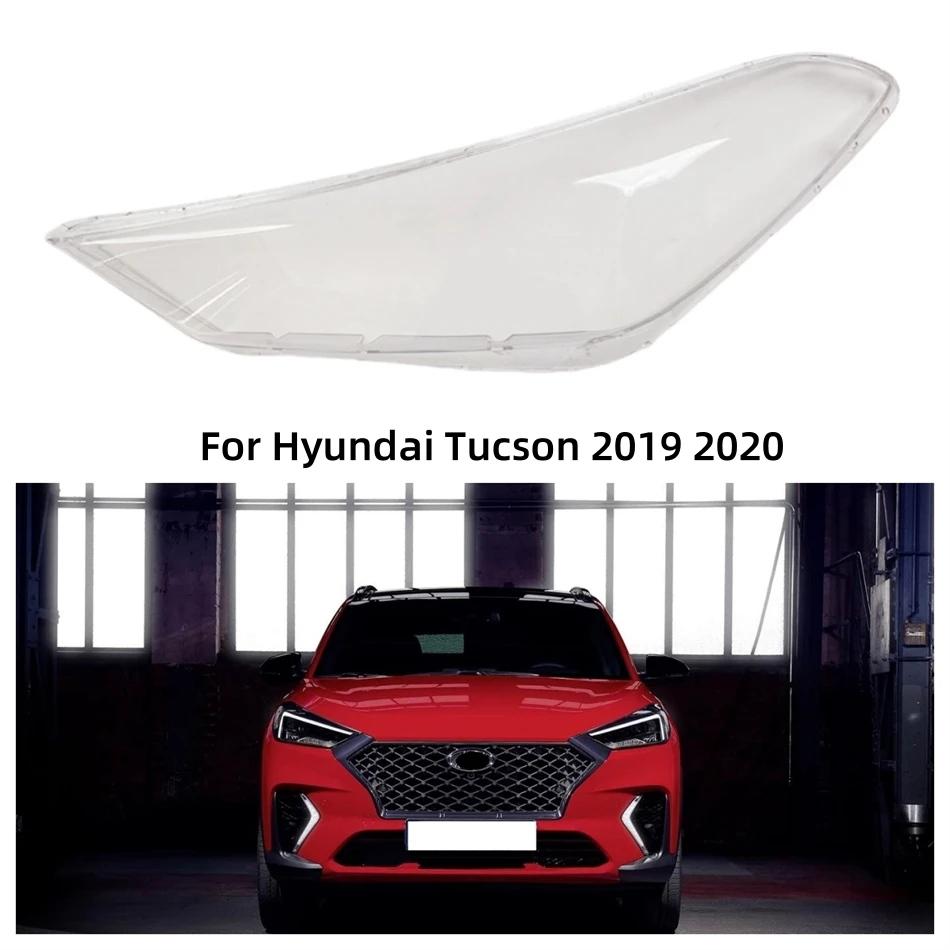 For Hyundai Tucson 2019 2020 Car Products Lights Lens Shell Headlight Lights Glass Car Front Headlight Lens Cover Lights Shell
