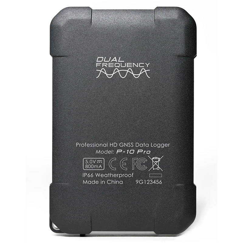 โคลัมบัส P-10 Pro Professional HD GNSS Data Logger IP66 Wertherproof Global ความแม่นยําสูง L1 L5 Dual-band Recorder 0.5 m/CEP