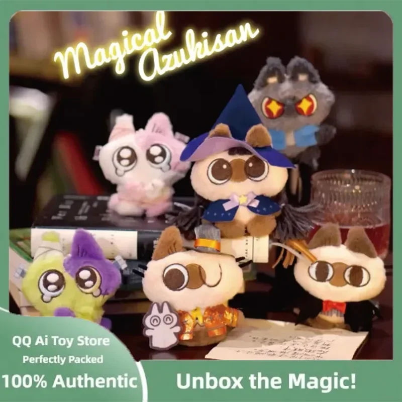 

Original Azukisan Siamese Cat Bean Puree Series Blind Box Magicl Anime Figure Magnetic Attraction Pendan Cute Toy Gift
