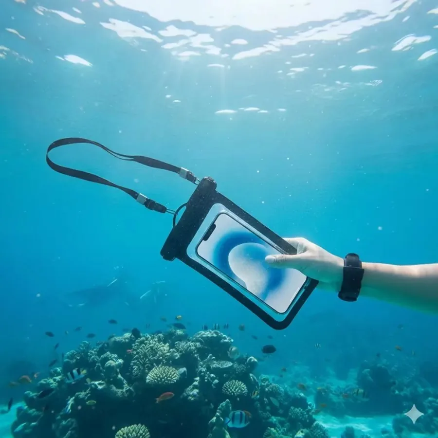 2PCS Waterproof Phone Pouch, Sealed Protective Bag to Keep Phone Safe & Dry for Beach & Swimming - Image 4