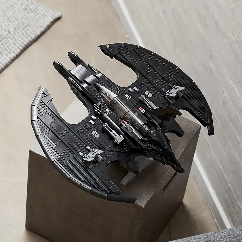 

2300+PCS Bat Fighter Building Blocks Model Sets Movie Plane Bricks Ornaments Assembly Toys Birthday Christmas Kids Adult Gifts