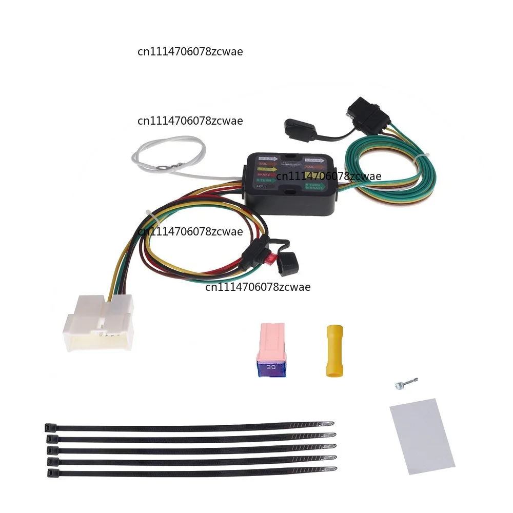 4-7Pin Trailer Wiring Harness Connector Replace FU5Z-14489-A FU5Z14489A Towing Auto Parts