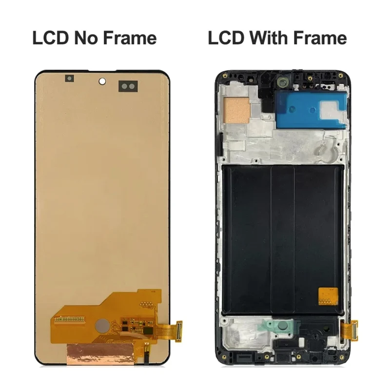 100% zeszyty do Samsung Galaxy A51 A515 LCD A515F A515F/DS A515FD A515FN/DS LCD Digitizer z ekranem dotykowym