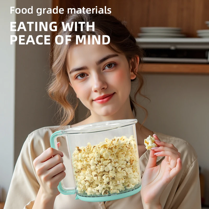 팝콘 기계 가정용 건강한 무오일 핫에어 팝콘 메이커 주방용 어린이 홈메이드 팝콘 영화 간식 110V/220V