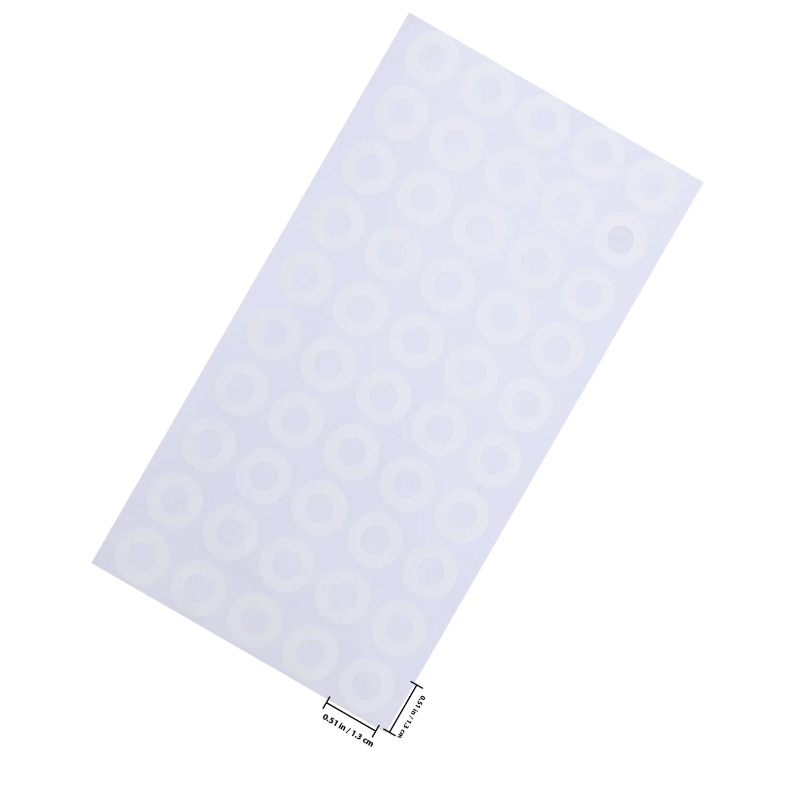 1000Pcs Hole Reinforcement Stickers Round Strong Adhesion PVC Self Adhesive Labels for Paper Binder Hole Protector