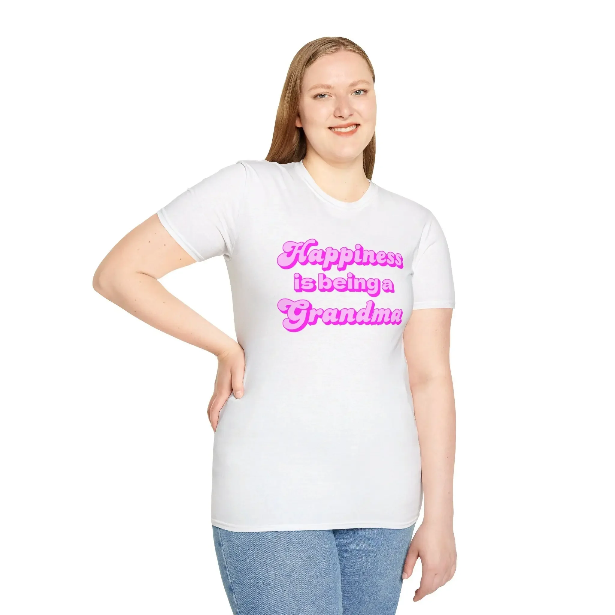 

Happiness Is Being A Grandma T ShirtAnime Graphic T-shirts for Men Clothing Women Tees High Quality 100%Cotton Short Sleeve