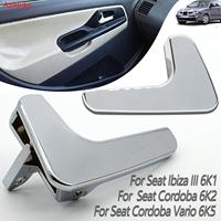 Car Interior Inner Door Handle Front Rear Right Left Inside For Seat Cordoba 6K2 Vario 6K5 Ibiza III 6K1 1999 2000 2001 2002