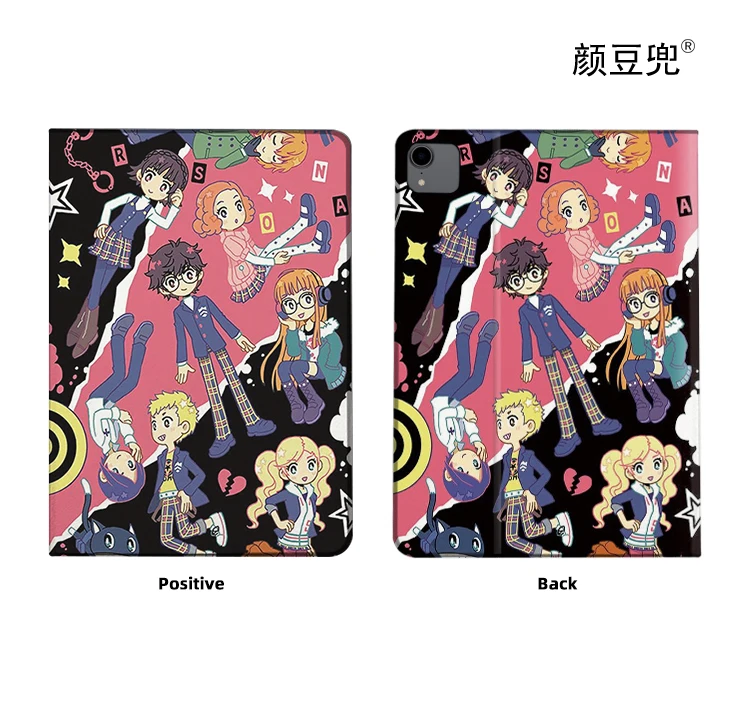 P5 Poster Person5 Anime For iPad Air 4 5 10.9 Mini 5 6 For Pro 12.9 11 10.5 inch Luxury Silicone For iPad 10th Protective Shell