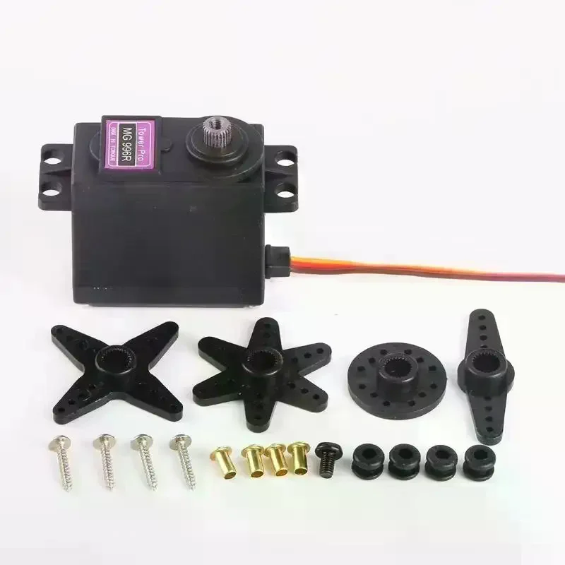 1 Satz 180/360 Grad digitales Modellflugzeug Fahrzeug Roboterarm Lenkservo SG90 MG996R Metall Standardservo