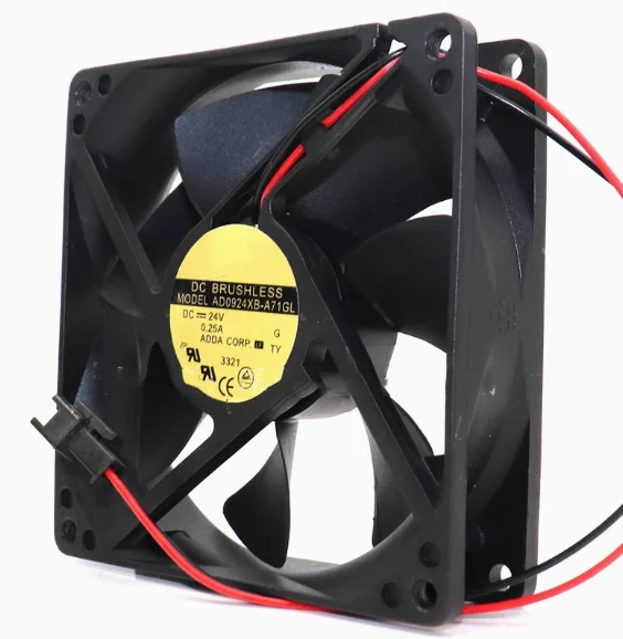 

New Original Fan AD0924XB-A71GL ADDA 9225 24V 0.25A 9cm