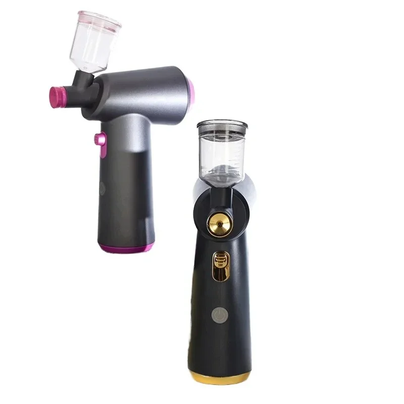 

Rechargeable Barber Air Brush Kit for Hairline Enhancement and Beard Retouching for Cake Decorations and Art Paintings