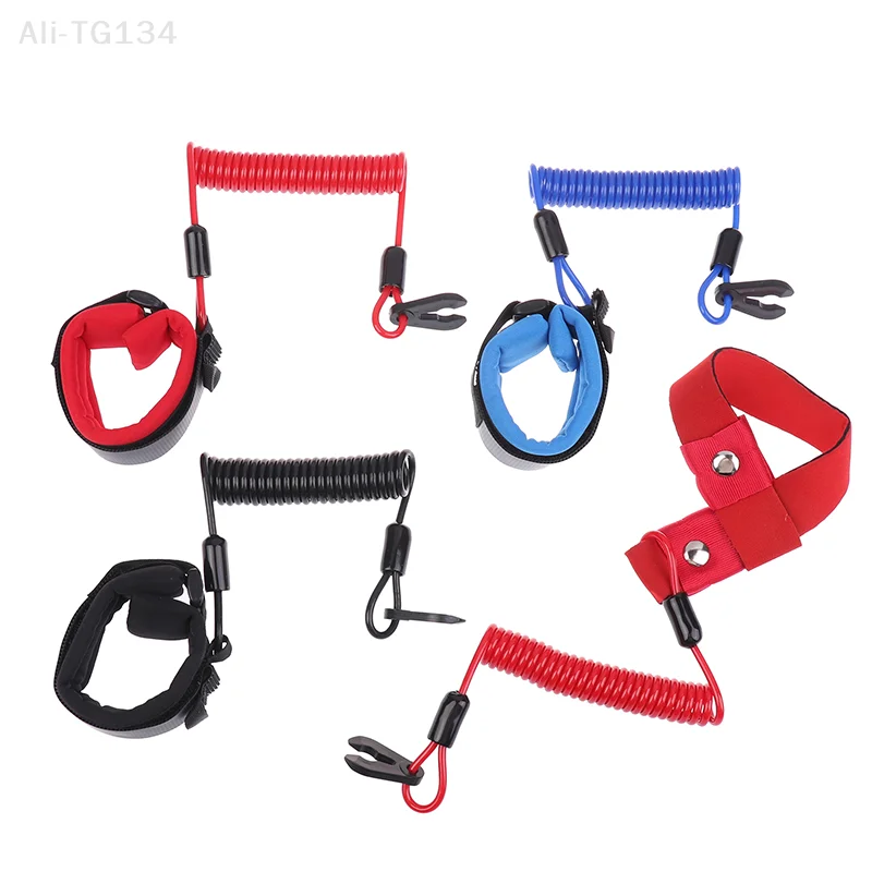 Motorboat Flameout Rope Boat Safety Lanyard Rope Boat Outboard Engine Motor Lanyard Kill Stop Switch For Most Board Engine