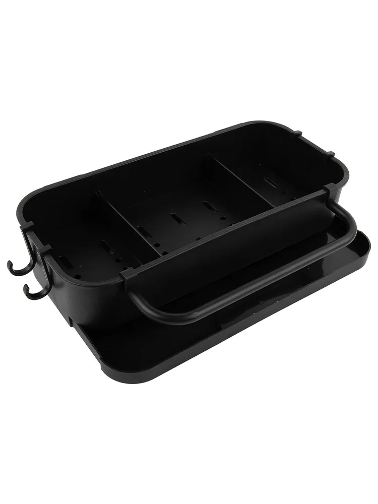 Bathroom Accessory Drain Rack Organize Countertop Space Saving Compact Storage Solution Easy Installation Self-Draining Tray