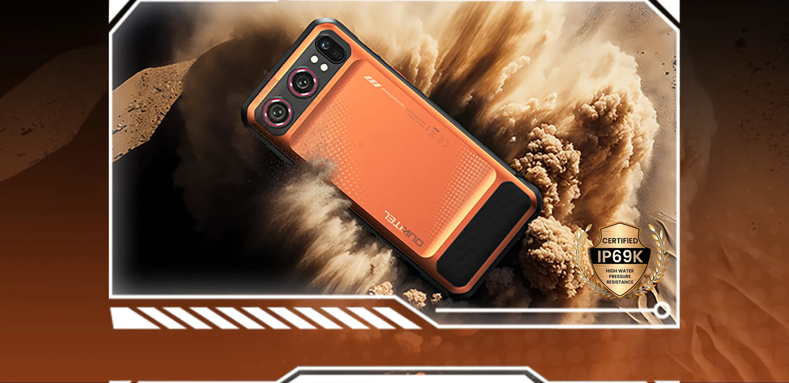 [Shipping From Poland] OUKITEL WP68 Air 5G  Android 16.0 Rugged Smartphone 8000mAh Battery 45W 36GB(12+24) RAM 512GB ROM  Fast Charging 6.88" 120Hz Display Dimensity 7025 64MP Camera NFC