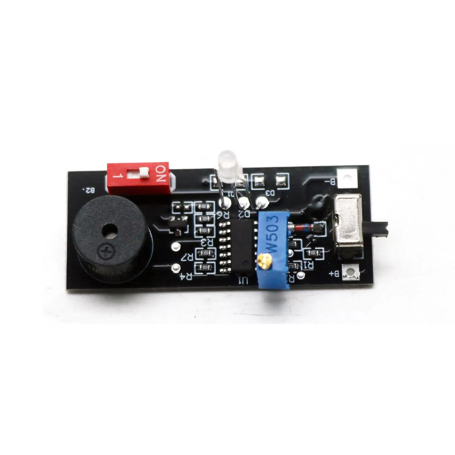 2-7S Lithium Battery Voltage Monitor Adjustable Low Voltage Alarm Buzzer LED Indicator 3S 4S 5S 6S BMS Li-ion LiFePO Lead Acid