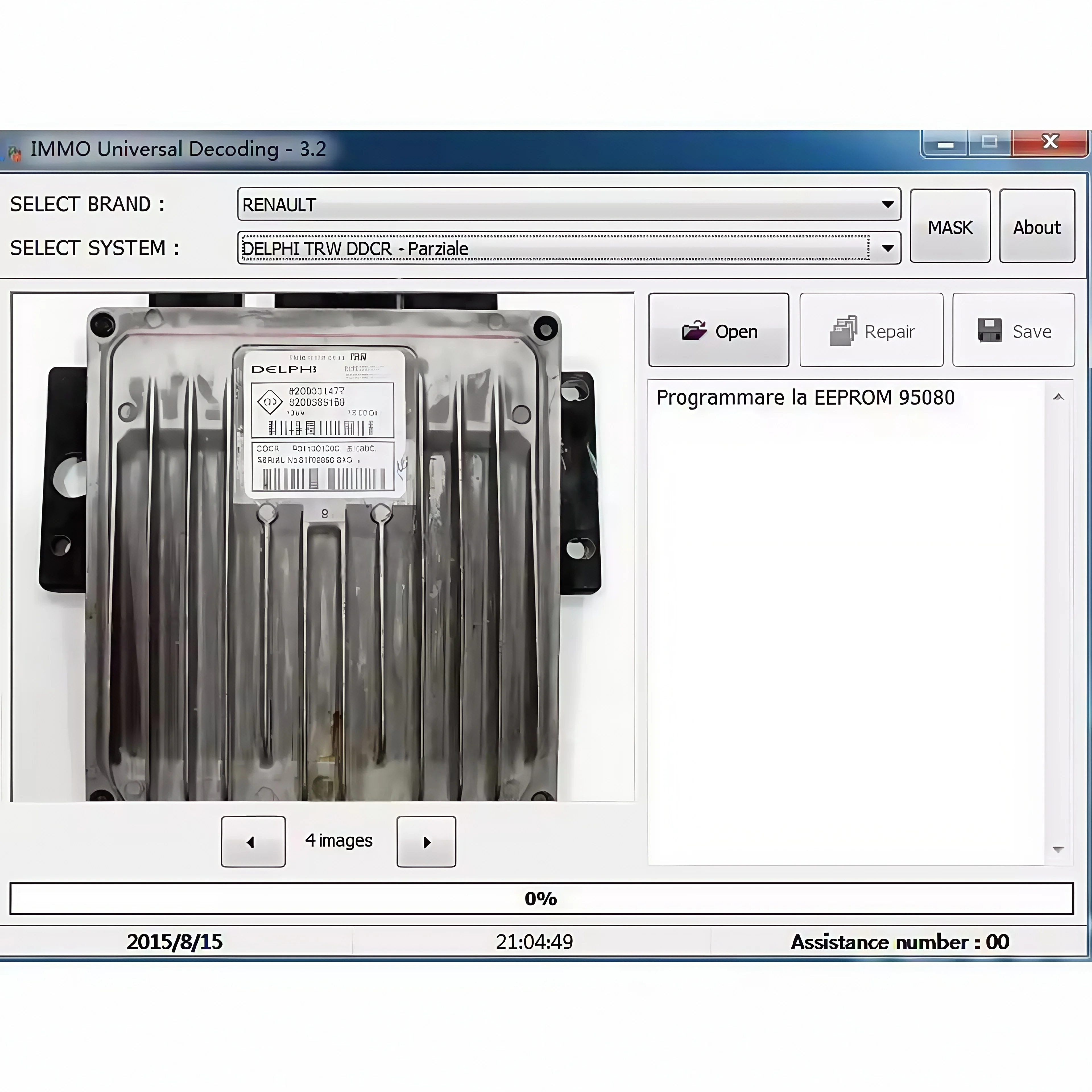 Globalna wersja dekodera EcuVonix 3.2 IMMO |   Dostawa online |   Kompatybilny z ISO/SAE |   Aktywacja licencji