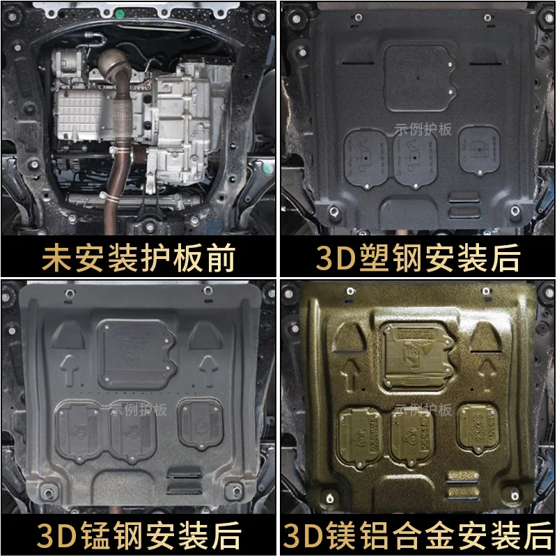 Car Engine Lower Guard Plate Chassis Shield For Chery Jietu X70 Plus X70M X70S X90 X95
