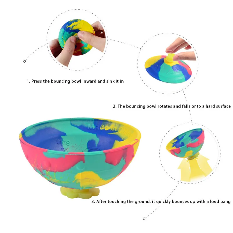Odskocznia kreatywne sportowe zabawki do dekompresji dla dzieci sportowe kamuflaż gumowa piłka rzucanie odbicia