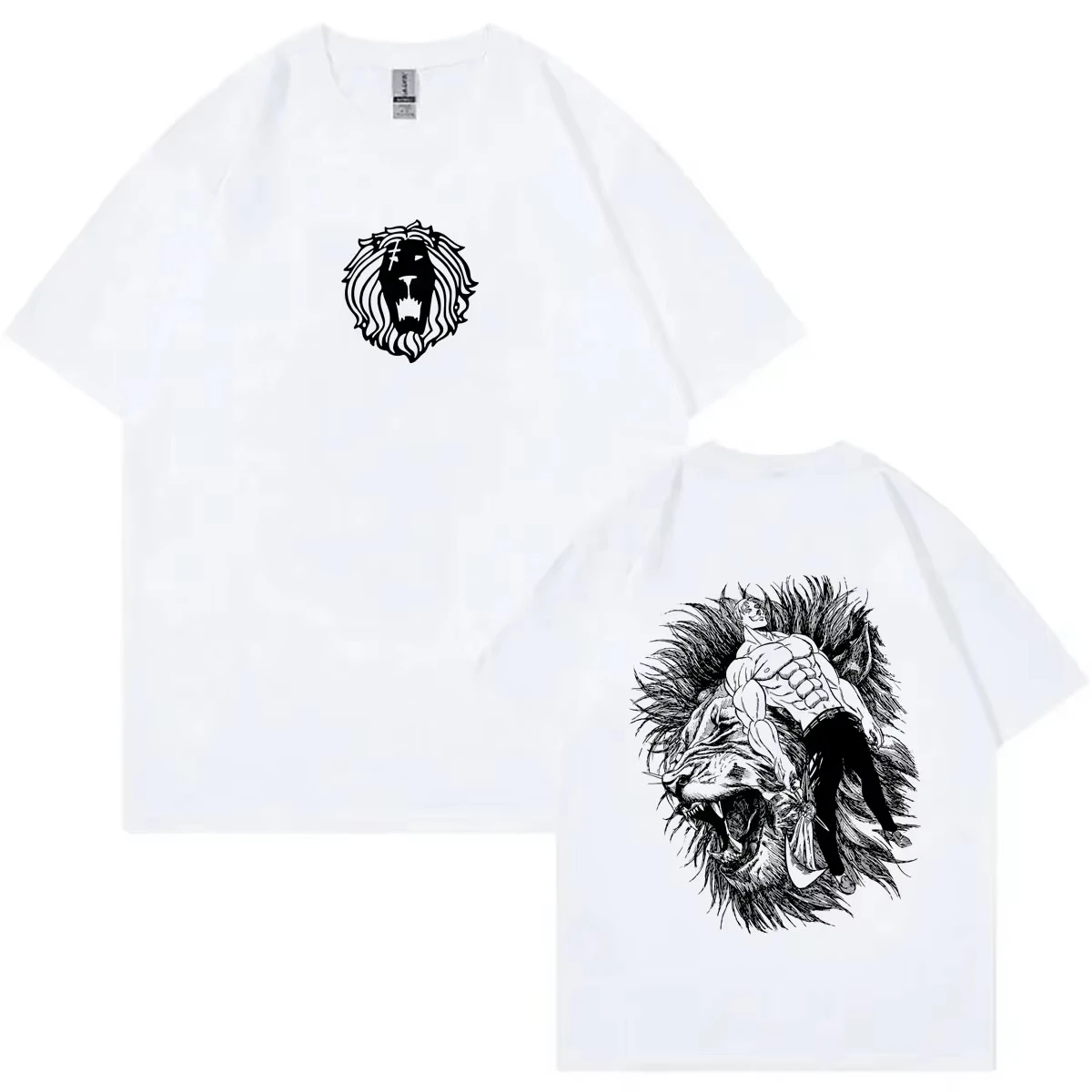 2026 Summer Hot Sale Anime The Seven Deadly Sins T-shirt Lion's Sin of Pride Escanor Graphic Tshirt Unisex Manga Streetwear Tee