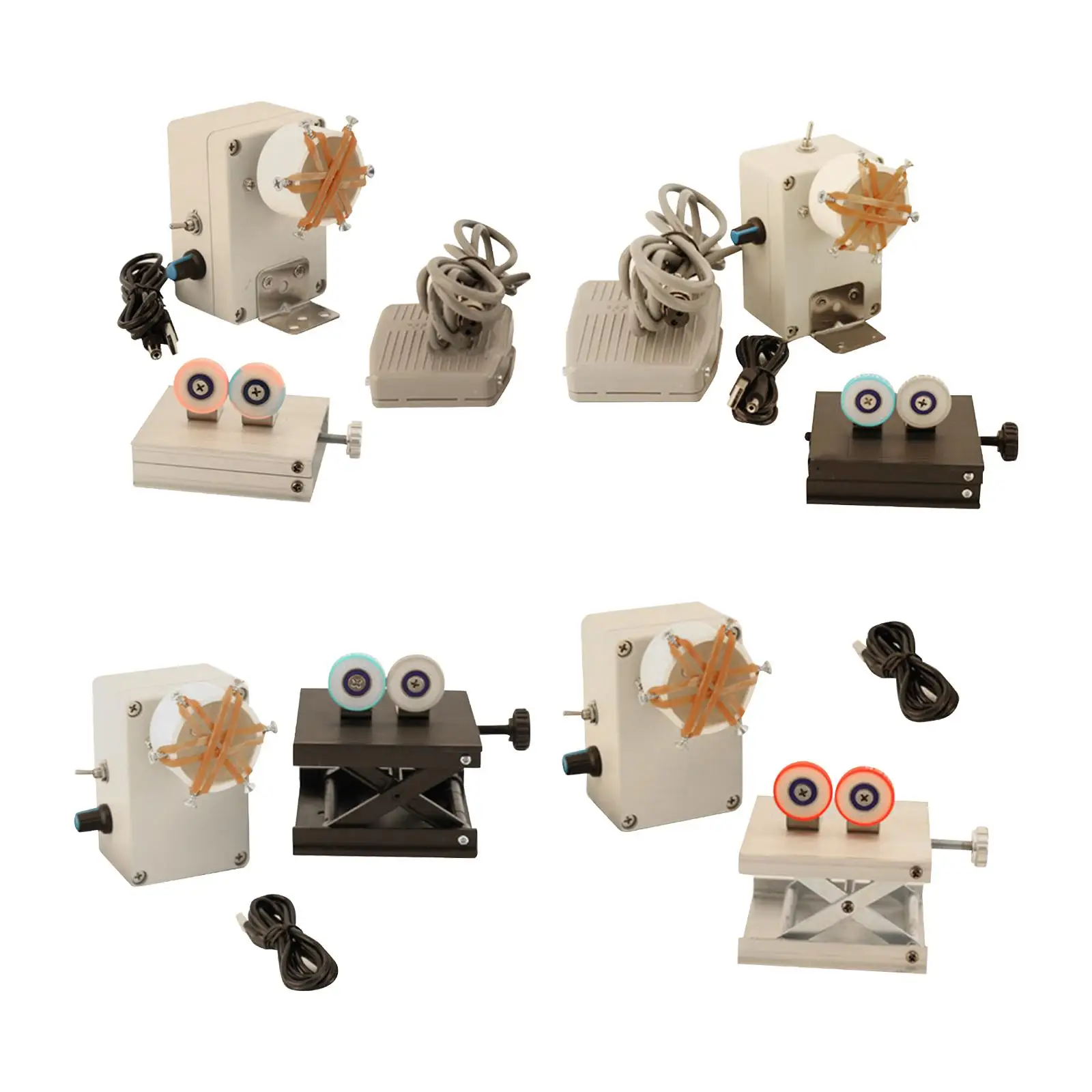 

Fishing Winding Machine Set Winding and Binding DIY Fish Tackles Easy to Use Speed Adjustable Portable Rod Wrapping Accs