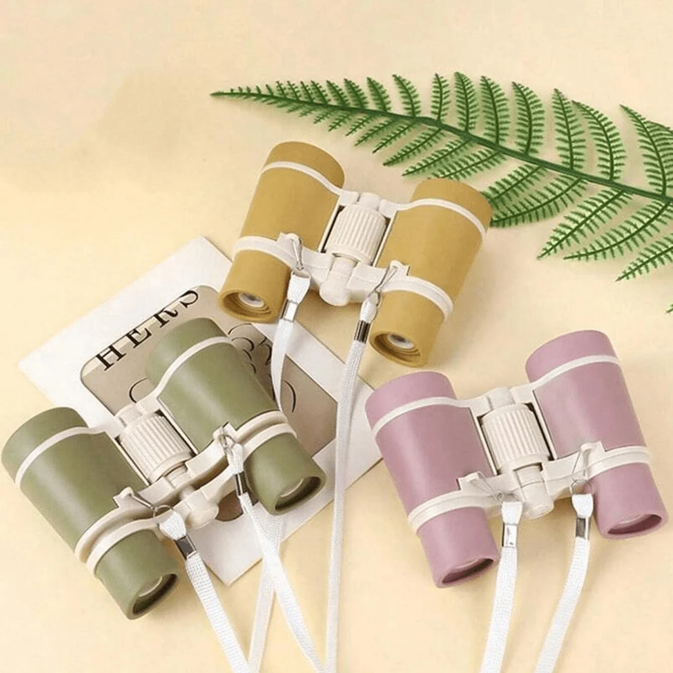 Jungle Binoculars Magnifying Glass Portable Children Magnification Shockproof Telescope For Birthday Hiking Presents Camping view 2