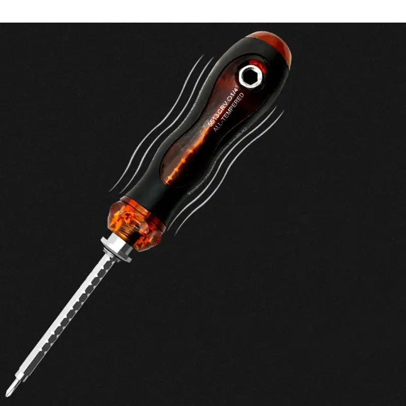 Set di cacciaviti di precisione, 5 punte per cacciavite a doppia testa, CR-V, strumento per cacciavite tascabile, strumento di riparazione Mini cacciavite per elettronica