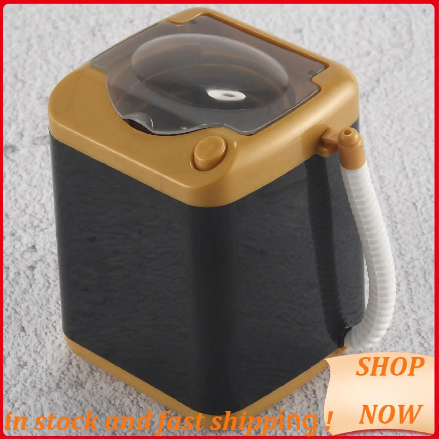 

Multifunction Gold Blender Washing Machine Kids Washing Machine Toy Beauty Sponge Brushes Makeup Brush Cleaning Electric Washer