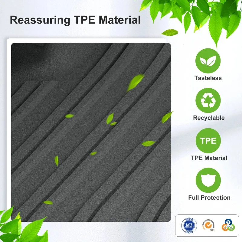 الحصير ل 2023 2024 هوندا أكورد HEV اليد اليمنى محرك TPE ثلاثية الأبعاد الحصير سيارة بطانة البضائع وسادة صندوق السيارة جميع الأحوال الجوية اكسسوارات أسود