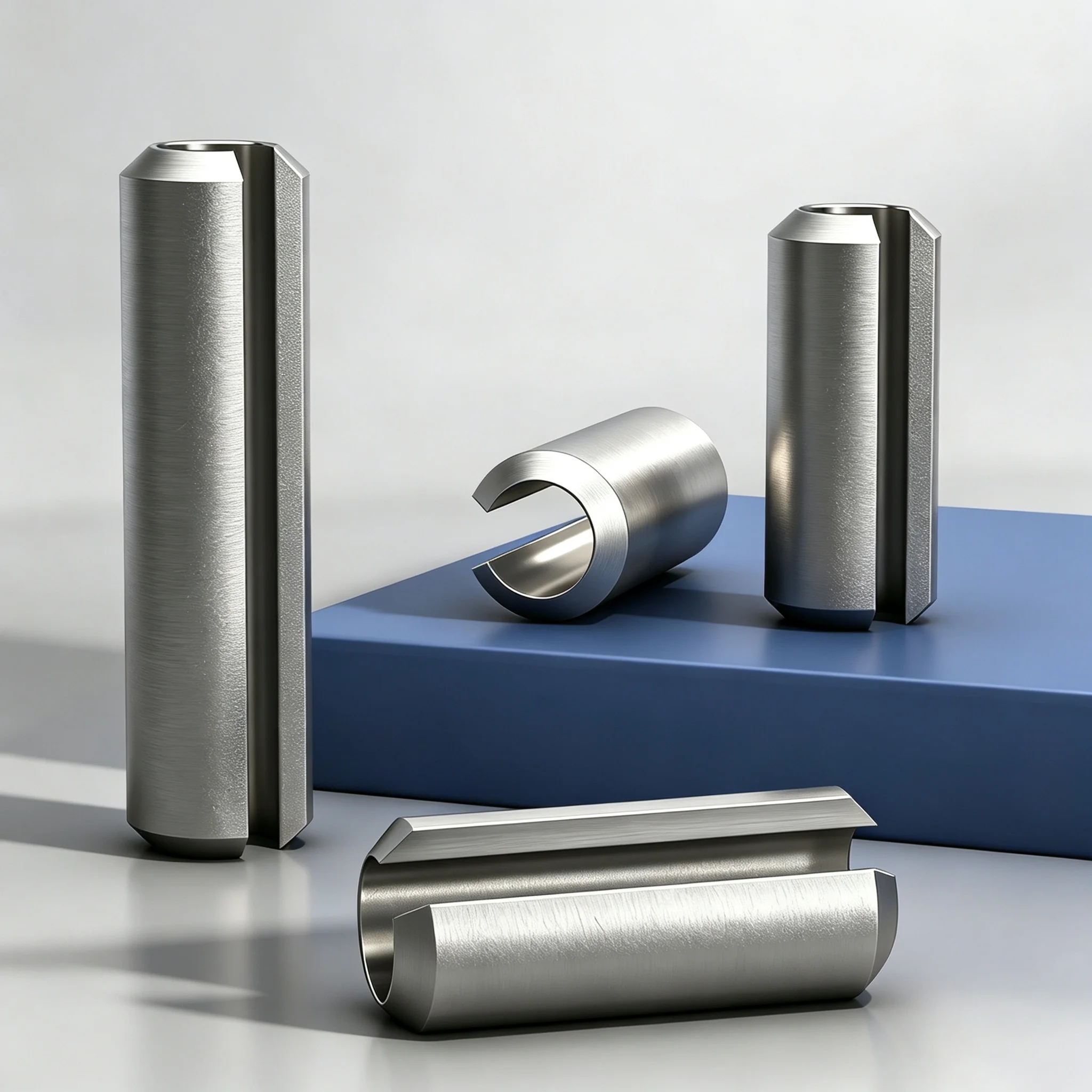 Stainless Steel Spring Pin M1.5-M12 Elastic Cotter Cylindrical Positioning Dowel Pin Straight Fastener 2-100pcs