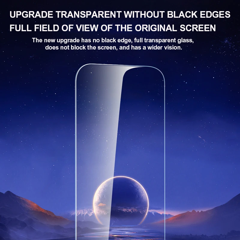 5 Piezas Vidrio Templado para iPhone 16 15 14 13 12 11 Pro Max Mini Protector de Pantalla para iPhone 6 6S 7 8 Plus SE X XS XR Max Vidrio 4