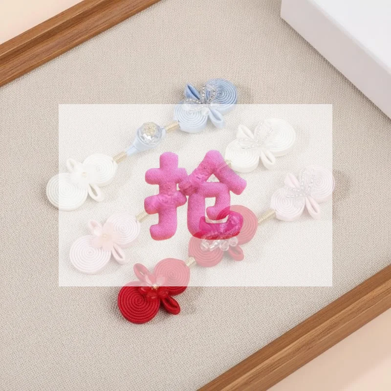 Gourd Shape Chinese Knot Button Double-Loop Frog Closure For Qipao Hanfu Handmade Sewing Accessories