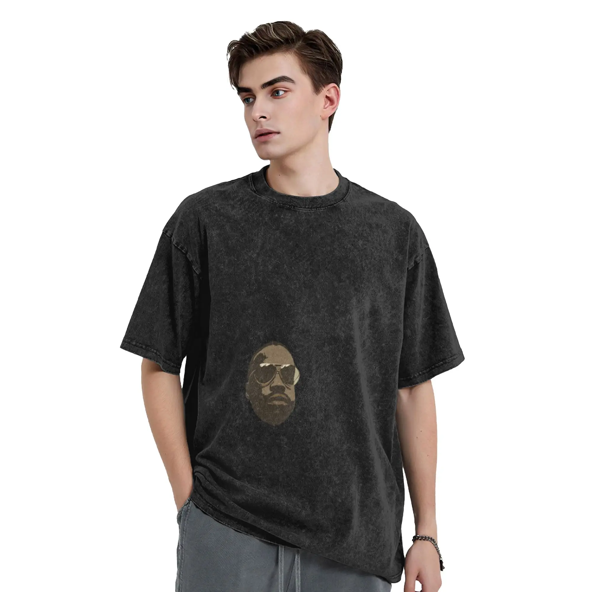 Black Thought from The Roots Classic Trendy A T-Shirt Oversized Short Sleeve Men's Women's Cotton Tees Tops