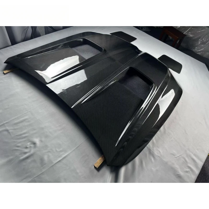 High Quality Vented Carbon Fiber Bonnet Fit For 5 Series M5 G60 G90 G99 Car Tuning Parts