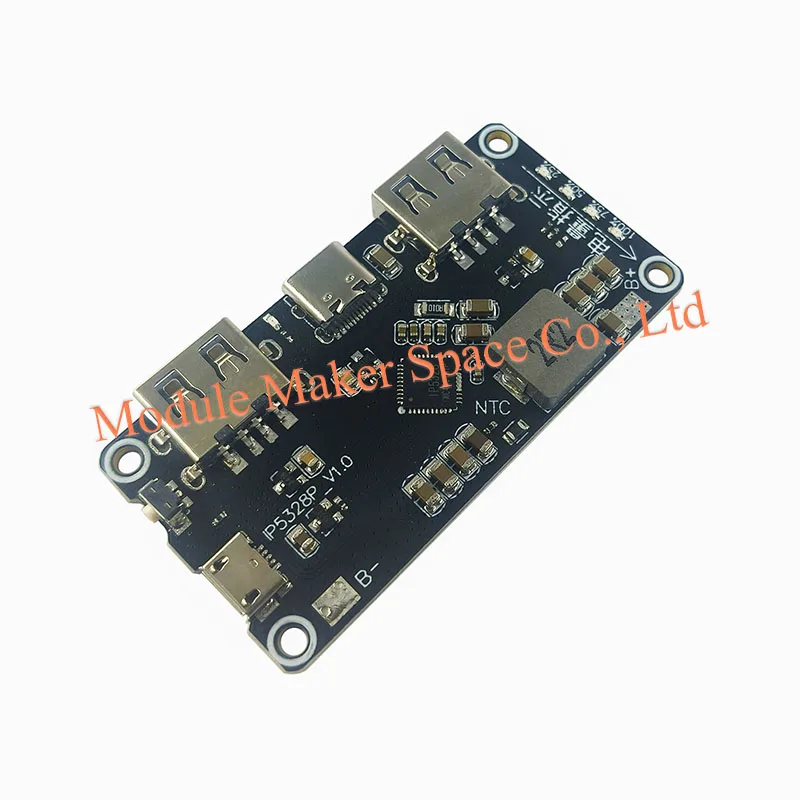 IP5328P Dual USB 18650 Battery Charger Treasure Type-C 3.7V to 5V 9V 12V Step up Fast Quick Charger Circuit Board QC2.0 QC3.0
