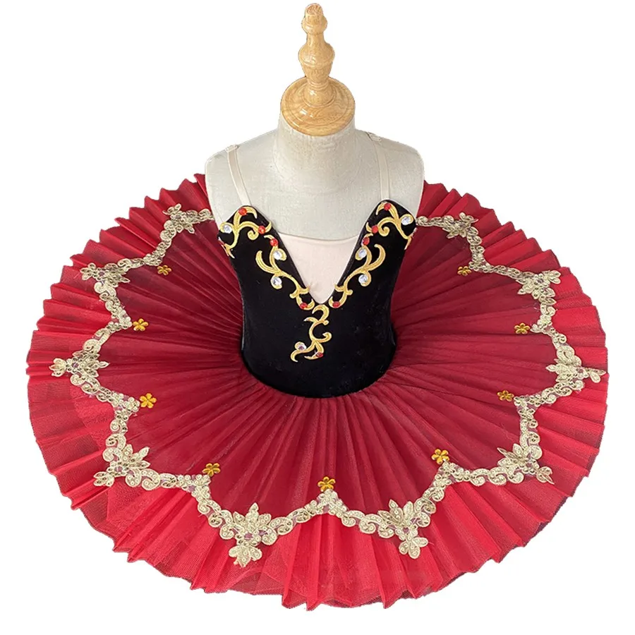 

Professional Ballet Tutu For Children Kids Pancake Platter Tutu Ballerina Party Dresses Adult Women Girls Ballet Dance Costumes