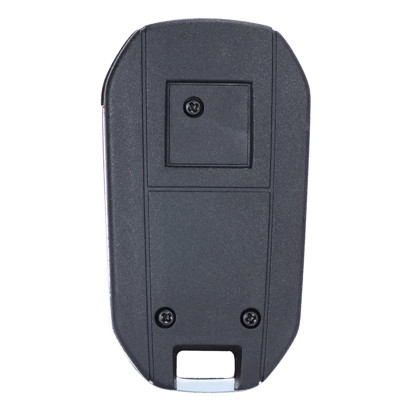 KEYECU modificato pieghevole Flip Remote Car Key Shell Case Cover con 2 pulsanti Fob per Peugeot Partner Expert Boxer SX9 206 406 307